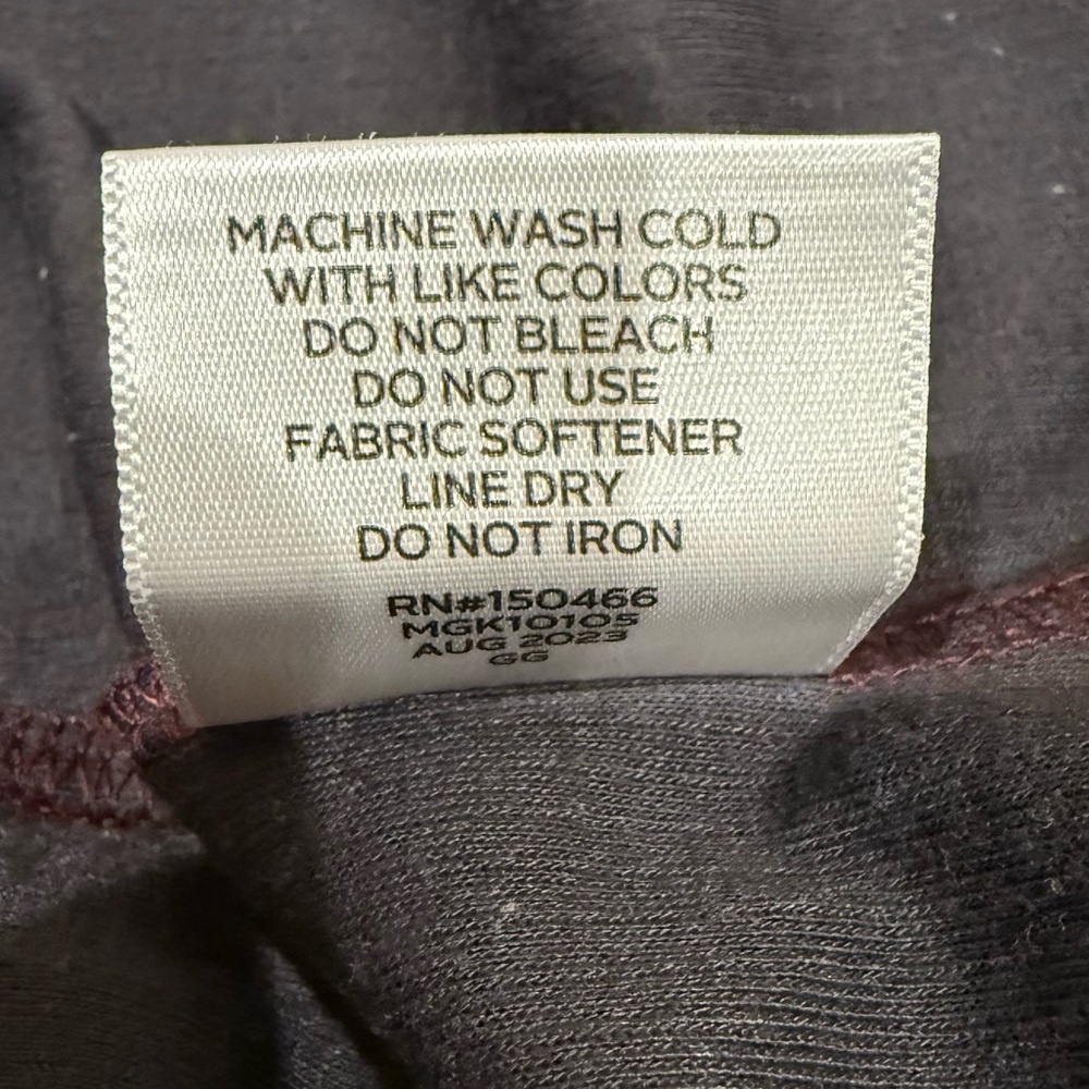 01.Algo Waffle Maroon Long Sleeve, Upf 50 Quick Dry Antiodor Moisture Wicking Xl View 5